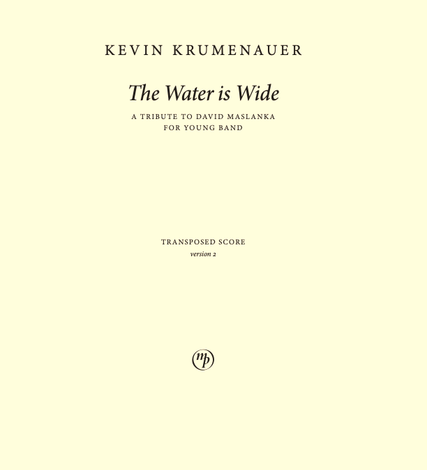 The Water is Wide (2022)