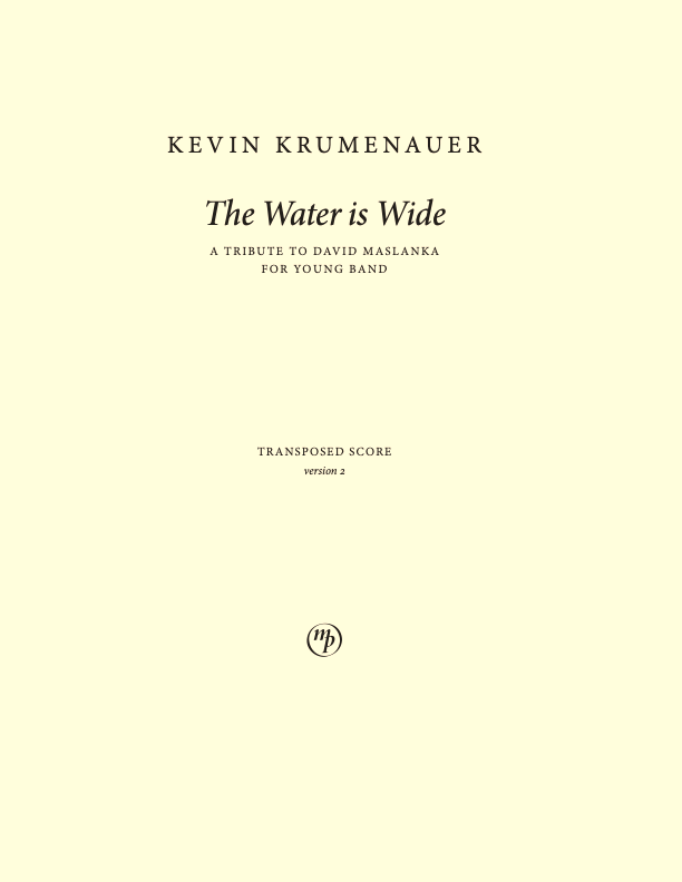 The Water is Wide (2022)